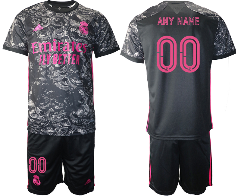 2021 Men Real Madrid away custom soccer jerseys->women soccer jersey->Women Jersey